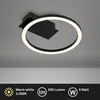 Plafonnier LED moderne 210x200x45mm rond 5W 500lm 3000K Voir les images du produit 2