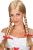 Parrucca bionda a capelli lunghi con trecce "Heidi Anteprima dell’immagine prodotto 7