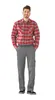 Planam Bundhose Highline Gr. 98 zink/schiefer/rot Produktbild-Vorschau 5