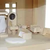 Villa Freda Puppenhaus Stadtvilla + Hussen + Puppenmöbel Produktbild-Vorschau 8