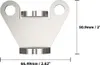 Staffa poggiapiedi ribassata per Yamaha Tenere 700 19-24 Anteprima dell’immagine prodotto 3