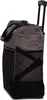 A side view of a rolling duffel bag. Voir les images du produit
