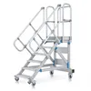 Zarges Plattformtreppe fahrbar 60° 800mm Stufenbreite 11 Produktbild-Vorschau 1