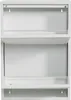 Schuhkipper 'Sokndal' mit 2 Klappen Metall 71 x 50 x 15 cm Produktbild-Vorschau 11