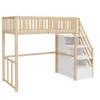 okwish letto a soppalco 90x200 letto per ragazzi senza Anteprima dell’immagine prodotto 10