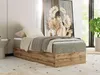 MKS MEBLE Boxspringbett 90x200 WOOD ZERO ohne Kopfteil, mit Produktbild-Vorschau 1