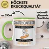 Skateboarderin Und Prinzessin Tasse Geschenk Für Eine Produktbild-Vorschau 3