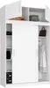 Akord Aufsatz Für Kleiderschrank Weiß 150X60X45 Cm Produktbild-Vorschau 5