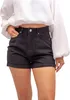 FIRI Damen-Shorts 100 % Baumwolle, hoch tailliert, Produktbild-Vorschau 4
