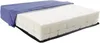A cutaway view of a medical cushion with a blue cover and white foam interior. Produktbild-Vorschau
