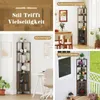COSTWAY 6patrový rohový regál, 170 cm rohový regál se Náhled obrázku produktu 7