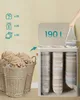 Koš na prádlo SONGMICS, sběrač prádla 190 l, 3 přihrádky, Náhled obrázku produktu 6