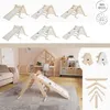 MAMOI® Klettergerüst indoor, Kletterdreieck mit rutsche aus Produktbild-Vorschau 3