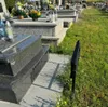 Klappbare Bank 68Cm Lang Schwarz Für Garten Zu Friedhof Produktbild-Vorschau 9