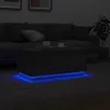 vidaXL Couchtisch mit LED-Leuchten Grau Sonoma 90x50x40 cm Produktbild-Vorschau 5