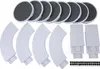 A collection of circular turntables and curved track pieces arranged on a white background. Náhled obrázku produktu