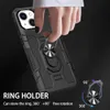 iPhone 13 Hülle, Dual Layer Robuste Rüstung Ringhalter Produktbild-Vorschau 7