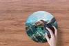 MuchoWow® Mauspad Mousepad Zwei Meeresschildkröten 30x30 cm Produktbild-Vorschau 3