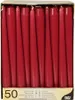 Papstar Leuchterkerzen Ø 2,2 cm 25 cm bordeaux, 2 x 50 Produktbild-Vorschau 1
