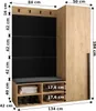 Garderobe MIRO Set 6 mit gepolsterten Paneelen Industrial Produktbild-Vorschau 4