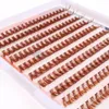 Braune Wimpern, 200 Stück Braune Wimpern-Cluster, Produktbild-Vorschau 3