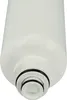 Close-up of the bottom of a white water filter with black O-rings and a white cap. Produktbild-Vorschau