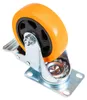 4X Roulettes Pivotantes | Roues 100Mm 460Kg Avec Frein Voir les images du produit 5