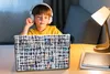 MuchoWow® Laptop Aufkleber Sticker Cover Linie - Abstrakt - Produktbild-Vorschau 3