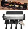 alpina Grill e Raclette Set 800 W - Rivestimento Anteprima dell’immagine prodotto 9