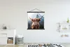 MuchoWow® Textilposter Schottische Hochlandrind - Berge - Produktbild-Vorschau 2