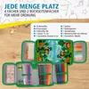 itenga Schüler-Etui Mäppchen Blockgame Pixel 28 teilig Produktbild-Vorschau 4