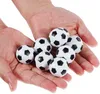 8 Stück Tischfußball Kickerbälle Schwarz Weiß hart und Produktbild-Vorschau 4
