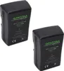 Two black batteries are shown against a white background. Produktbild-Vorschau