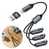 USB C Splitter 1 in 3 Out, USB Typ C Verteiler Mehrfach, Produktbild-Vorschau 1