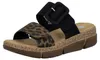 Rieker Donna Pantolette Leopard/Marrone Anteprima dell’immagine prodotto 9