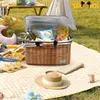 Termo proutěný piknikový koš, skládací piknikový koš, Náhled obrázku produktu 11