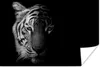 MuchoWow® Poster Tiger - Tiere - Wild - Schwarz - Weiß Produktbild-Vorschau 1