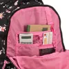 ARS UNA Magnolia zaino scuola ergonomico, nero-rosa, per Anteprima dell’immagine prodotto 10