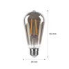 A single light bulb with dimensions indicated. Náhľad obrázku produktu