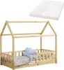Juskys Kinderbett Marli 80 x 160 cm mit Matratze, Produktbild-Vorschau 1