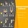 HOMCOM Hantelbank, Flachbank, Fitnessbank, Multifunktion Produktbild-Vorschau 6