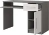 Stůl OMEGA II 08, šířka: 110 cm, barva: ŠEDÁ/BÍLÁ Náhled obrázku produktu 2