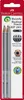 FABER-CASTELL 117497 Bleistift GRIP 2001 - HB, silbergrau, Produktbild-Vorschau 6