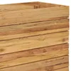 vidaXL Lit surélevé 150x40x55 cm teck vieux bois et acier Voir les images du produit 14