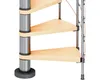 Dolle Geschosstreppe Bilbao Geradelaufend 234-260cm GH Holz Produktbild-Vorschau 5