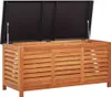 vidaXL Gartenbox 117x50x55 cm Eukalyptus Massivholz Produktbild-Vorschau 3