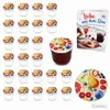 Set da 25 barattoli da 230 ml con coperchio a vite, Anteprima dell’immagine prodotto 1