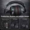 A product image showcasing professional over-ear DJ headphones with multiple views highlighting their features. Produktbild-Vorschau