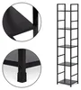 Modernes Bücherregal aus Holz mit Metallrahmen LOFT 5 Produktbild-Vorschau 3