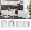 Mobiletto base per cucina Vicco R-Line Bianco lucido 80 cm Anteprima dell’immagine prodotto 3